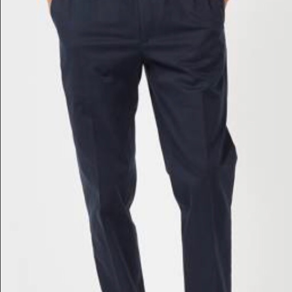 Sandro Mens Marine Straight-leg Pants Size 40/30us - Picture 5 of 10